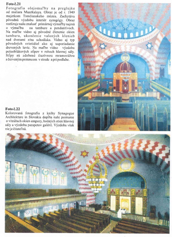 Ukážka z reštauratorskeho projektu synagógy